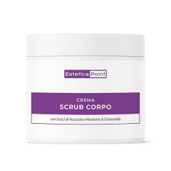 Crema Scrub Corpo con Gusci di Nocciola 500 ml